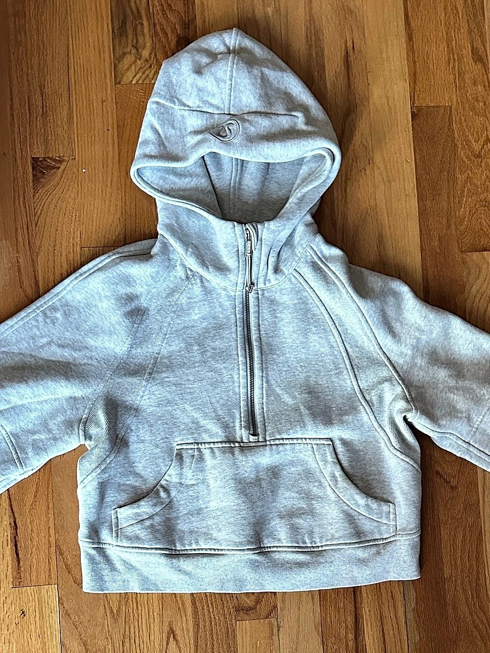 Lululemon Scuba Oversized Half-Zip Hoodie Gray